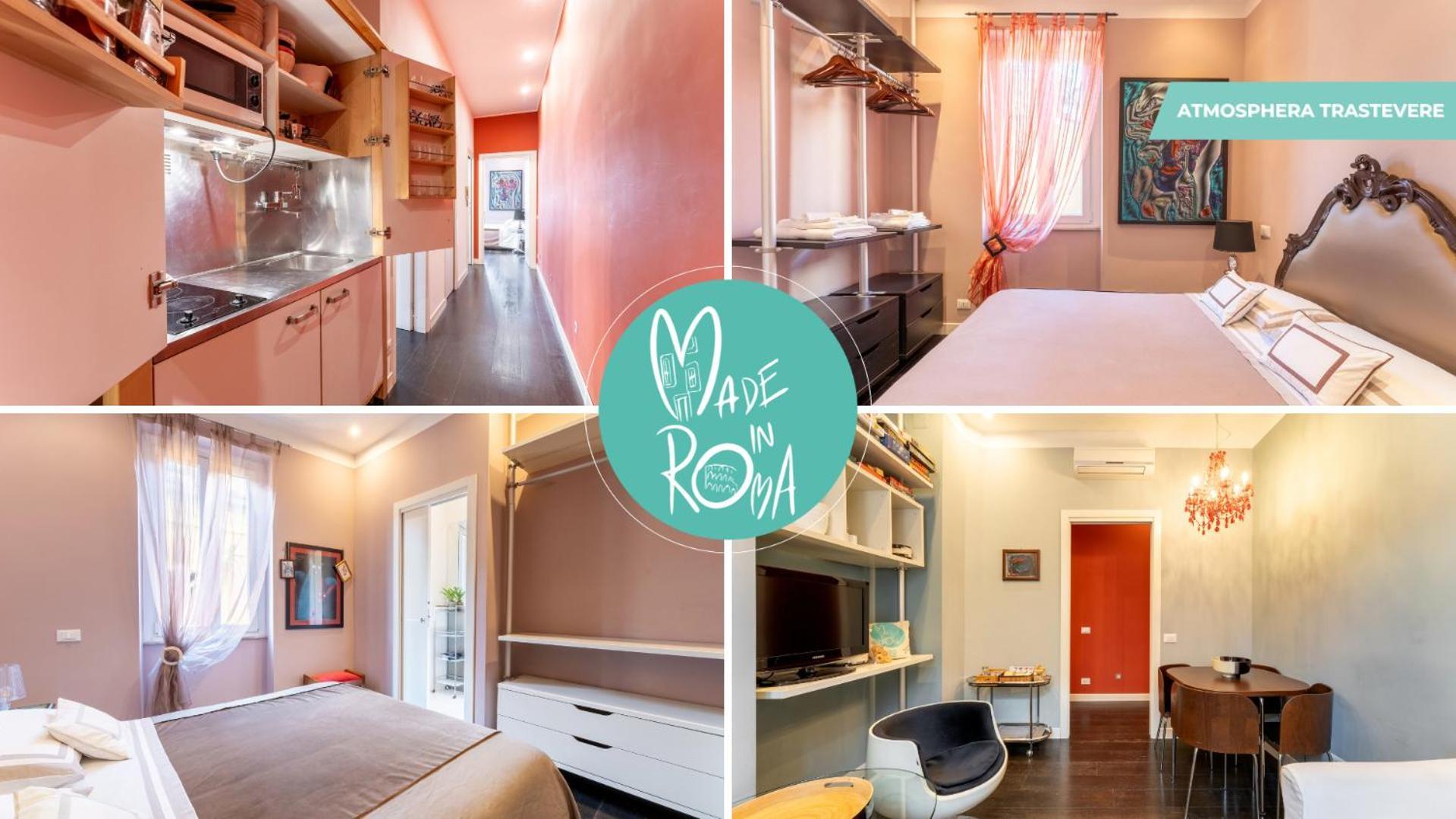 Atmosphera Trastevere, Glamour In The Center Apartamento